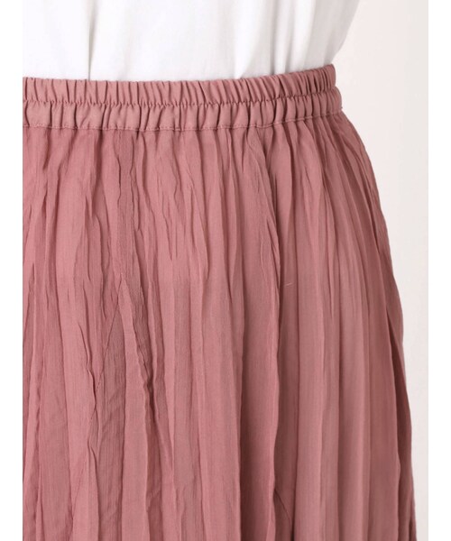 Ungrid（アングリッド）の「楊柳フレアマキシスカート（スカート・パープル/ミディアムグレー/オフホワイト・F）」の15枚目の写真