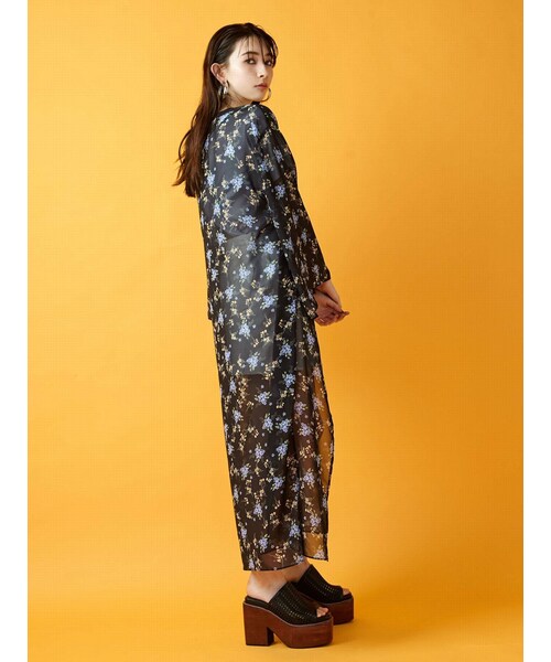 EMODA（エモダ）の「ハイステップサンダル（その他シューズ・ブラック/ライトミックス・M/S/L）」の13枚目の写真