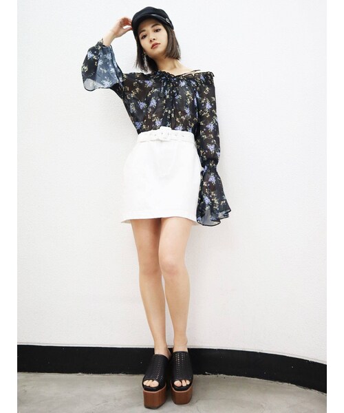 EMODA（エモダ）の「ハイステップサンダル（その他シューズ・ブラック/ライトミックス・M/S/L）」の11枚目の写真