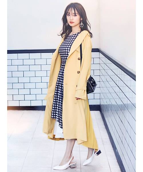 マーキュリーデュオ スプリングコート M MERCURYDUO（マーキュリーデュオ）の「【泉里香×MERCURYDUO】カラー