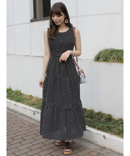 【美品】mercuryduo マーキュリーデュオ　ドットワンピース マーキュリーデュオ MERCURYDUO 【小澤美里コラボ】レース