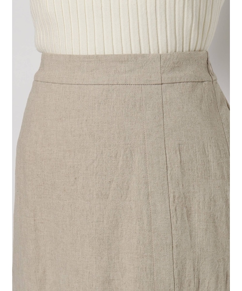 Ungrid（アングリッド）の「ストレッチスリットマキシスカート（スカート・キャメル/ベージュ・M/S）」の12枚目の写真