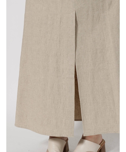 Ungrid（アングリッド）の「ストレッチスリットマキシスカート（スカート・キャメル/ベージュ・M/S）」の15枚目の写真