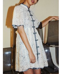 PAMEO POSE（パメオポーズ）の「Macau Lace Mini Dress 