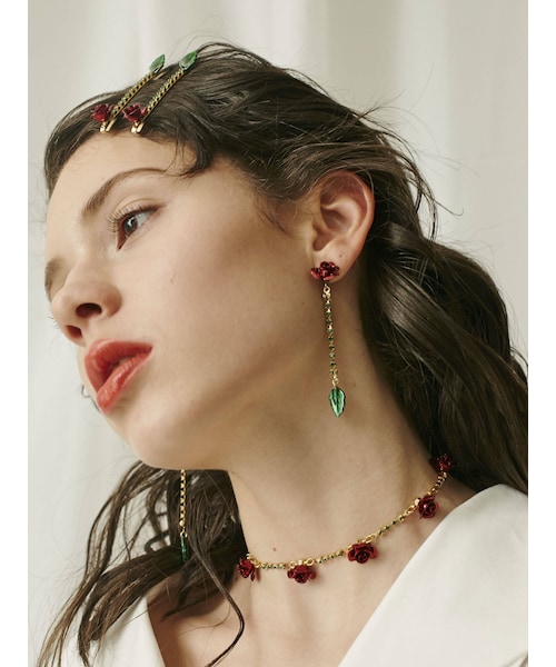 【希少】PAMEO POSE TWIG EARRING パメオポーズ 枝 ピアス PAMEO POSE（パメオポーズ）の「Sissi Earring（ピアス（両耳用