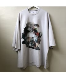 BALMUNG（バルムング）の「BALMUNG / プリントビッグT / 灰