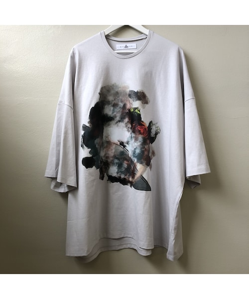 BALMUNG（バルムング）の「BALMUNG / プリントビッグT / 灰