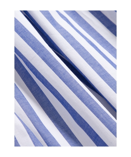 w closet（ダブルクローゼット）の「ストライプギャザータックスカート（パンツ・レディース・イエロー/グリーン/ブルー/ブラック・FREE）」の9枚目の写真