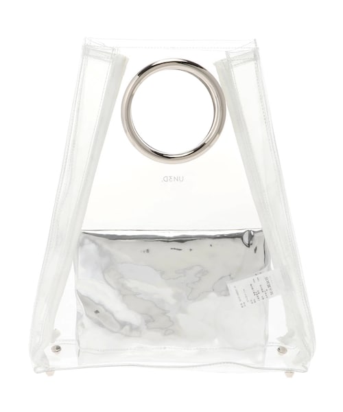 UN3D.（アンスリード）の「RING HANDLE ORI BAG（ハンドバッグ・ゴールド/シルバー・F）」の5枚目の写真