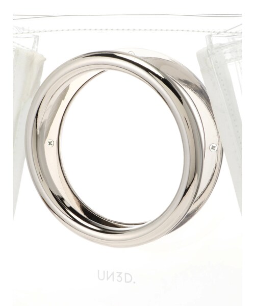 UN3D.（アンスリード）の「RING HANDLE ORI BAG（ハンドバッグ・ゴールド/シルバー・F）」の6枚目の写真