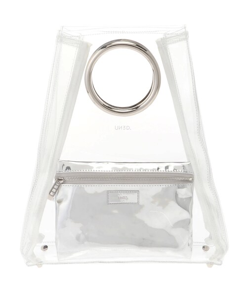 UN3D.（アンスリード）の「RING HANDLE ORI BAG（ハンドバッグ・ゴールド/シルバー・F）」の3枚目の写真