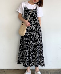 DHOLIC | ドットワイドオールインワン(つなぎ/オールインワン)