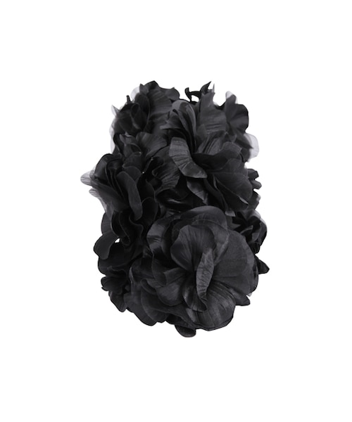 GRACE CONTINENTAL（グレースコンチネンタル）の「コサージュモチーフクラッチ（バッグ・レディース・ベージュ/ブラック・F）」の7枚目の写真