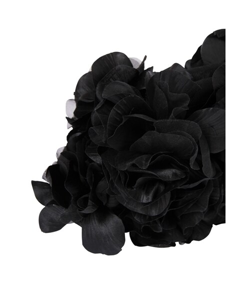 GRACE CONTINENTAL（グレースコンチネンタル）の「コサージュモチーフクラッチ（バッグ・レディース・ベージュ/ブラック・F）」の9枚目の写真