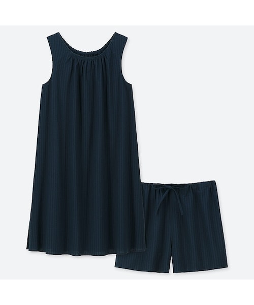 UNIQLO（ユニクロ）の「ライトコットンパジャマドレスセット