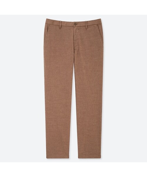 UNIQLO（ユニクロ）の「コットンリネンイージーパンツ（その他パンツ・メンズ・BEIGE 31/BROWN 36/NAVY 69/OLIVE 56・XXL/M/XL/XS/4XL/3XL/L/S）」の2枚目の写真