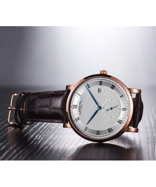 no brand（ノーブランド）の「Carnival メンズ 自動巻腕時計 40mm 裏