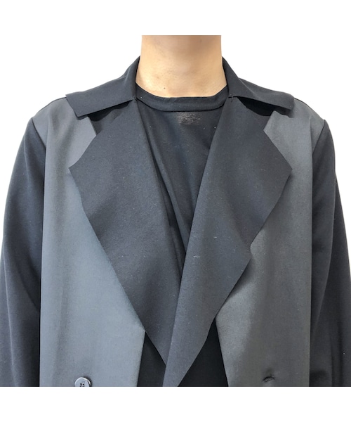 KONYA(コンヤ)の「KONYA / LAYERED GOWN COAT /black(その他アウター・メンズ・その他)」の6枚目の写真