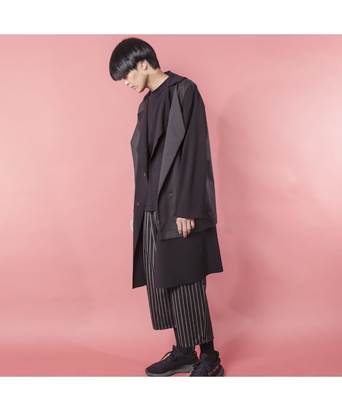 KONYA(コンヤ)の「KONYA / LAYERED GOWN COAT /black(その他アウター・メンズ・その他)」の2枚目の写真