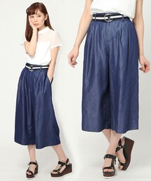 JEANASIS | デニムワイドクロップドパンツ(パンツ)