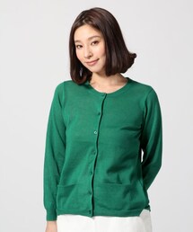 LEPSIM | １２ＧラミーコットンクルーカーディガンＬＳ(トップス)