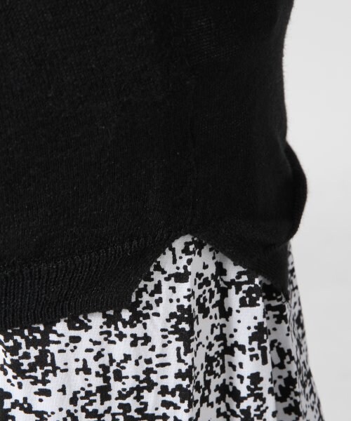 LEPSIM(レプシィム)の「12GラミーコットンクルーカーディガンLS(トップス・レディース・オフ/ブラック/レッド/イエロー/グリーン/ブルー・M/L)」の18枚目の写真