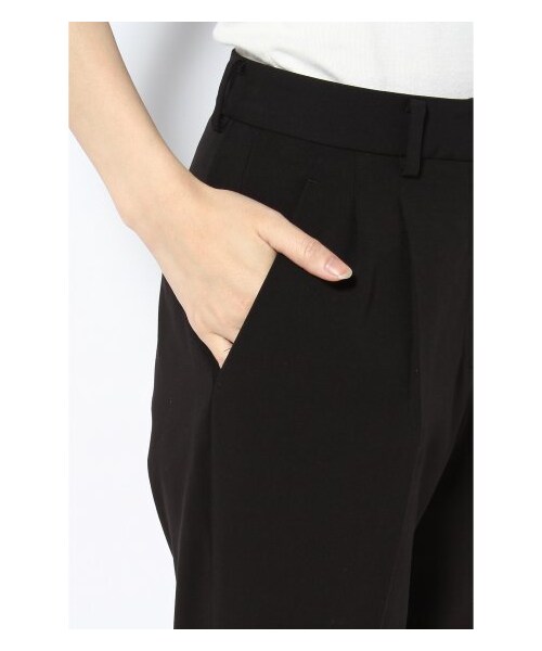 EDIT. FOR LULU(エディットフォールル)の「◆ギャバストレッチウエストリボンツキパンツ(パンツ・レディース・ブラック・34/36/38)」の8枚目の写真