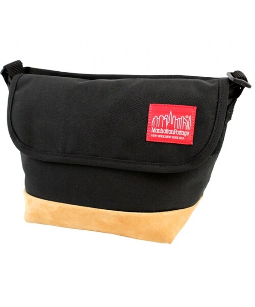 Manhattan Portage（マンハッタンポーテージ）の「Suede Fabric Casual Messenger（その他・メンズ・Black・XS）」の2枚目の写真