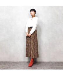 USED | Peacock wing skirt(スカート)