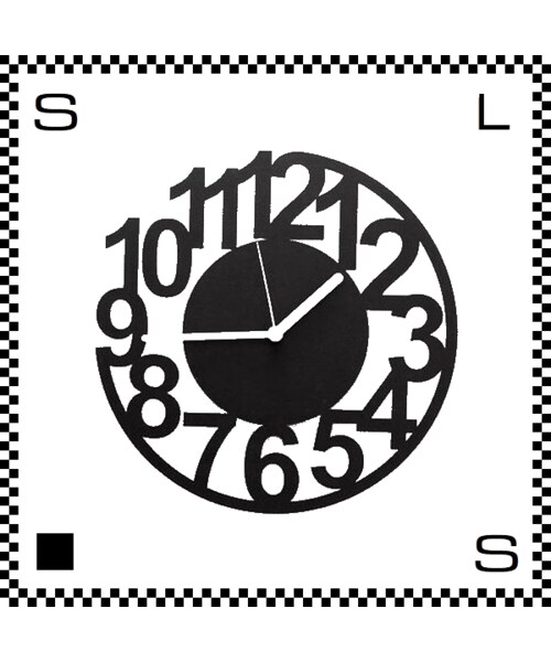 no brand（ノーブランド）の「REGULARITY TIME Φ29cm フレームクロック 
