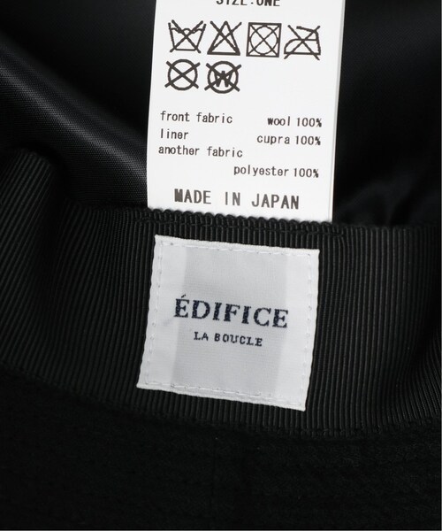 EDIFICE(エディフィス)の「ブラック(帽子・ブラック/フリー/在庫あり)」の7枚目の写真