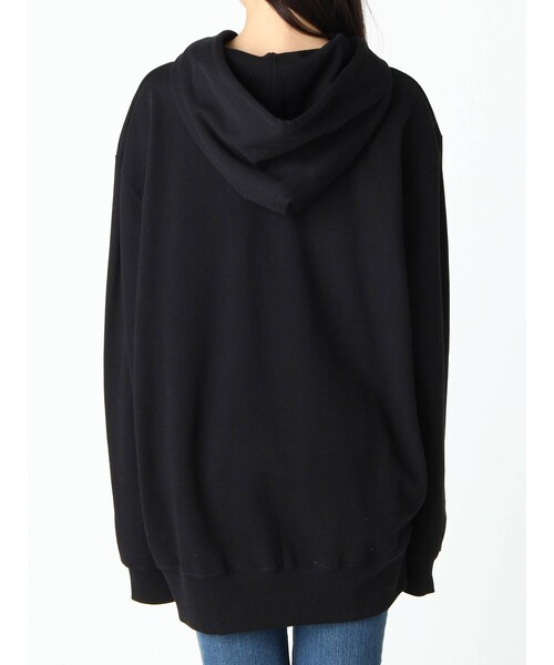 FLOVE（フローブ）の「USAビックロゴフーディー（Tシャツ/カットソー・ブラック・F）」の7枚目の写真