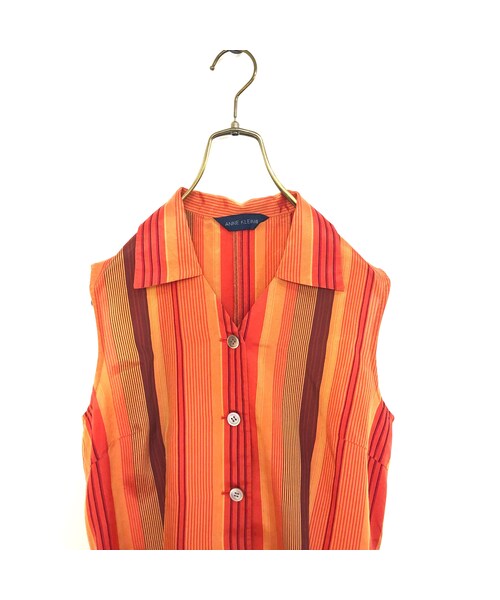 USED（ユーズド）の「ANNE K_EINII orange shirt vest（ベスト・レディース・その他）」の7枚目の写真
