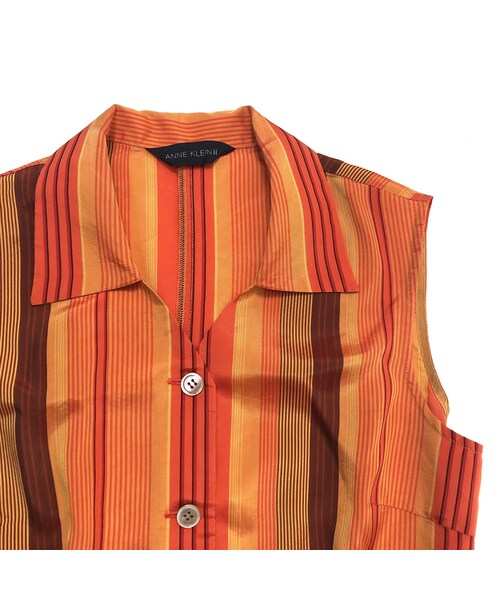USED（ユーズド）の「ANNE K_EINII orange shirt vest（ベスト・レディース・その他）」の9枚目の写真