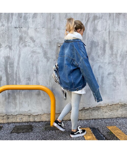 no brand（ノーブランド）の「ロングスリーブデニジャケ #1765（デニムジャケット・レディース・その他）」の5枚目の写真