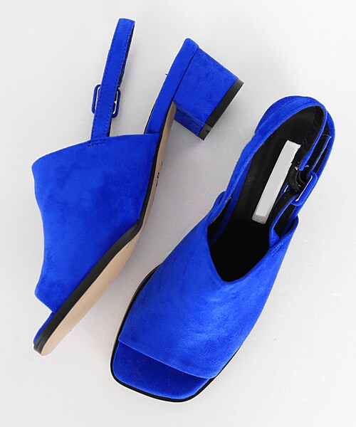 DHOLIC（ディーホリック）の「オープントゥスリングバックシューズ（その他シューズ・レディース・ピンク/グリーン/ブラック/ブルー・225/230/235/240/245/250）」の4枚目の写真