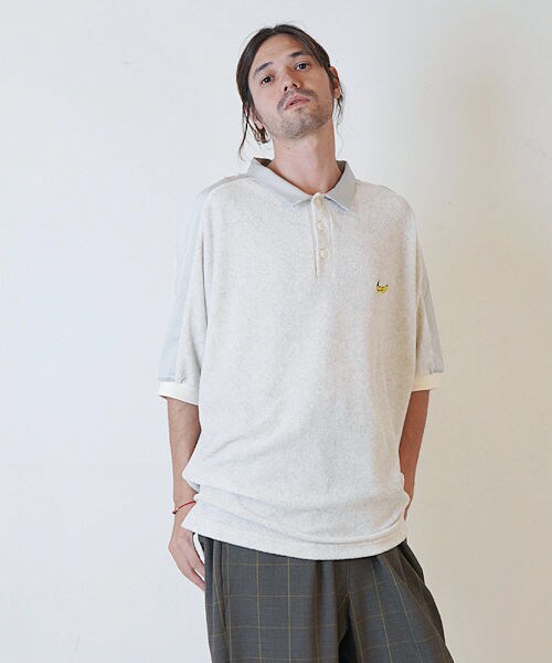 masterkey（マスターキー）の「GAYLA（ポロシャツ・メンズ・ブラック/ホワイト/ブルー・1/2）」の2枚目の写真