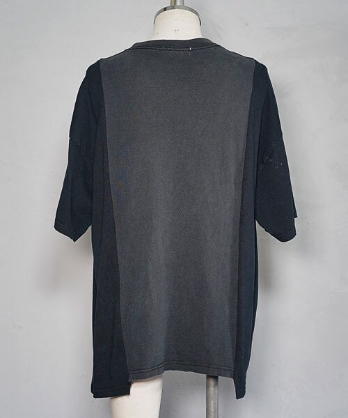 masterkey（マスターキー）の「PUNK ADDICTION（Tシャツ/カットソー・メンズ・ベージュ/ブラック・1/2）」の5枚目の写真