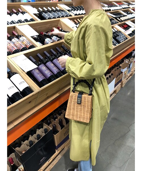 no brand（ノーブランド）の「shoulder box bag（ショルダーバッグ・レディース・その他）」の3枚目の写真