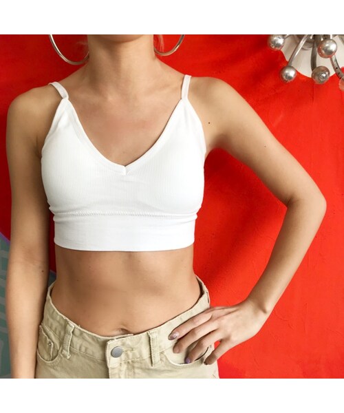 no brand（ノーブランド）の「backUリブブラトップ#627（ブラジャー・レディース・その他）」の2枚目の写真