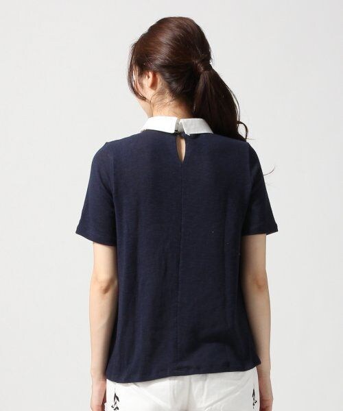 GLOBAL WORK（グローバルワーク）の「エリツキカットプルオーバー／ＳＳ（トップス・レディース・ホワイト06/グレー12/グリーン75/ネイビー88・Ｍ/Ｌ）」の10枚目の写真