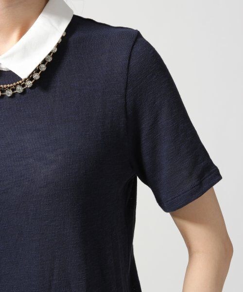 GLOBAL WORK（グローバルワーク）の「エリツキカットプルオーバー／ＳＳ（トップス・レディース・ホワイト06/グレー12/グリーン75/ネイビー88・Ｍ/Ｌ）」の12枚目の写真