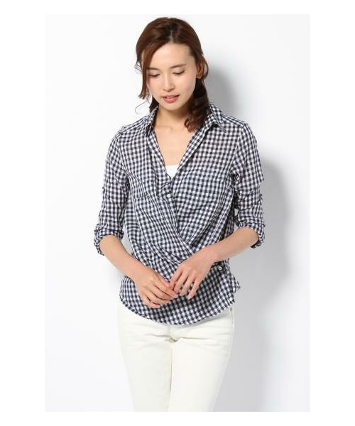 IENA - こと  チェックオーバーシャツ オーバーサイズチェックシャツ / Oversized Check Shirt