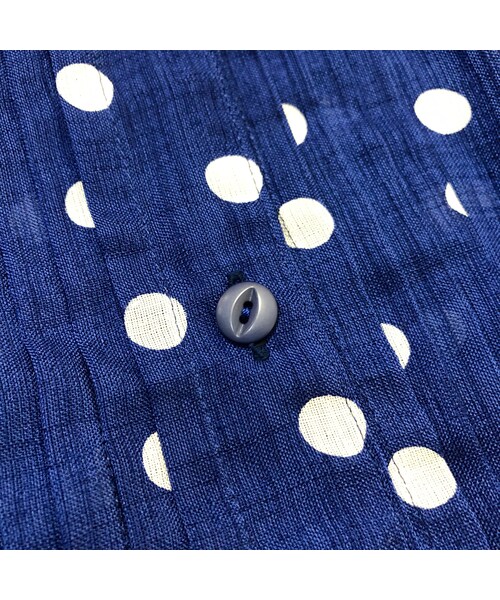 USED（ユーズド）の「Lamballe blue dot shirt（シャツ/ブラウス・レディース・その他）」の9枚目の写真
