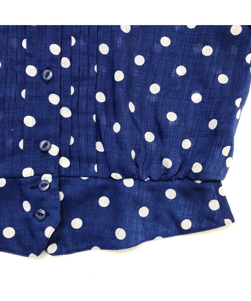 USED（ユーズド）の「Lamballe blue dot shirt（シャツ/ブラウス・レディース・その他）」の8枚目の写真