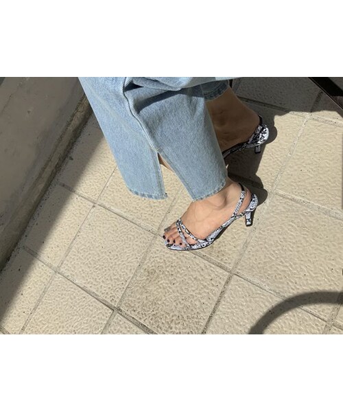 no brand（ノーブランド）の「ワイドスリットDP（デニムパンツ・レディース・その他）」の7枚目の写真