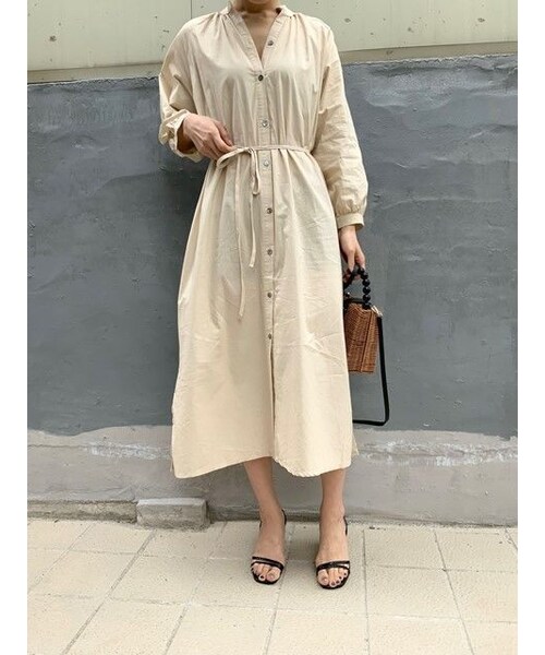 no brand（ノーブランド）の「シフォンロングワンピース（ワンピース・レディース・その他）」の3枚目の写真