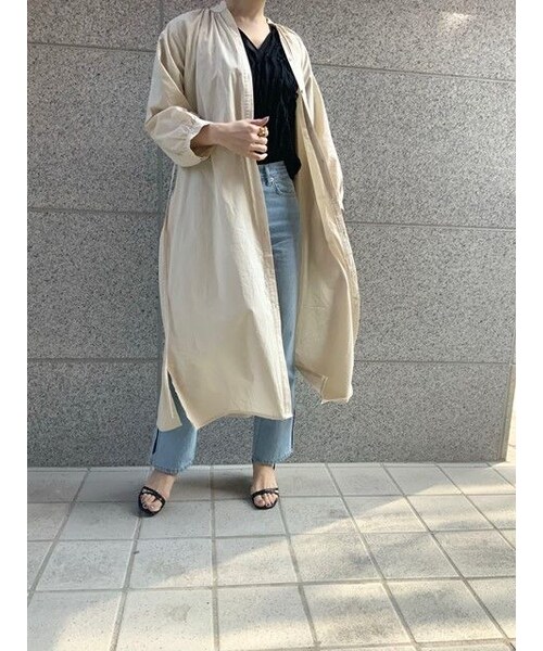 no brand（ノーブランド）の「シフォンロングワンピース（ワンピース・レディース・その他）」の5枚目の写真