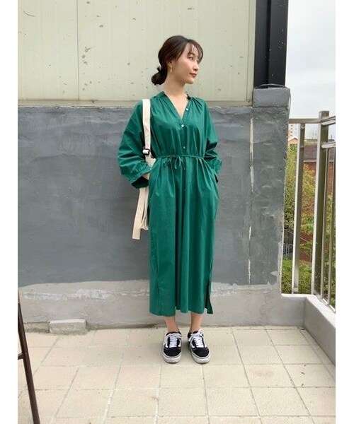 no brand（ノーブランド）の「シフォンロングワンピース（ワンピース・レディース・その他）」の4枚目の写真