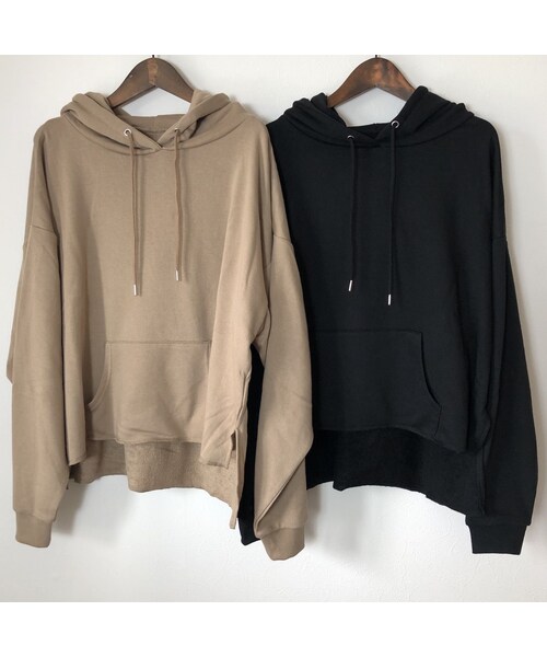 copine（コピン）の「ゆる可愛い！裾スリットパーカー(2color)【クリックポスト対象商品】（パーカー・レディース・その他）」の13枚目の写真